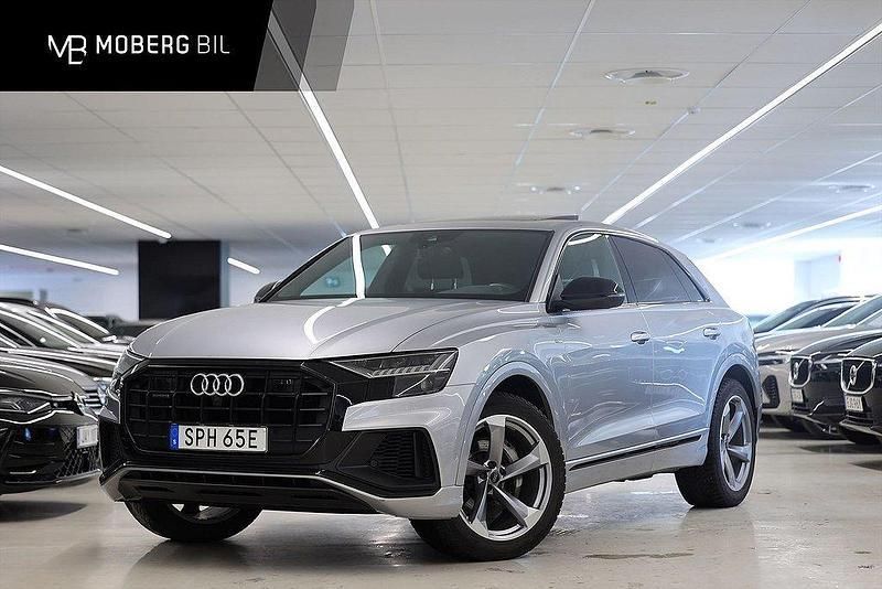 Silver Begagnad 2019 Audi Q8 S-Line SUV | 589 900 kr (Marknadspris) - Bild 1/3