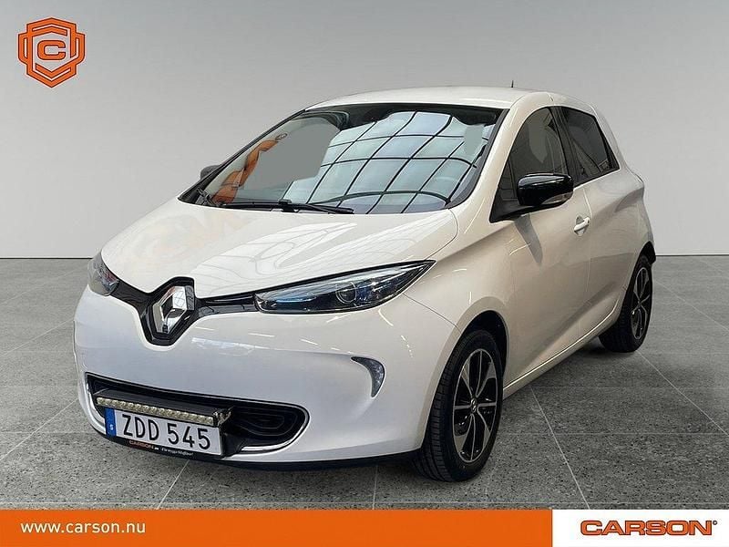 Vit Begagnad 2017 Renault Zoe Intens Halvkombi | 74 900 kr (Bra pris) - Bild 1/3