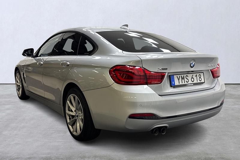 Begagnad BMW 420 Gran Coupé Sport Line 192 HK (141 kW) 2018 Silver Sportkupé