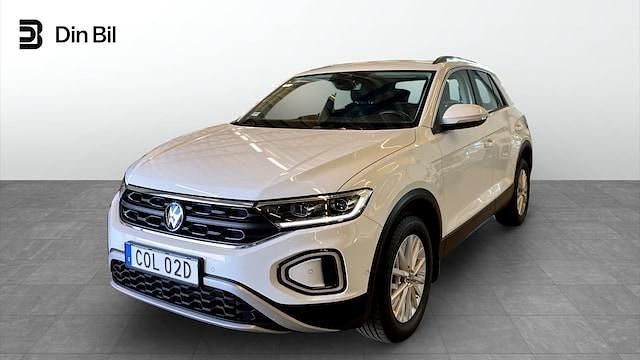 Vit Begagnad 2022 VW T-Roc Life SUV | 199 900 kr (Bra pris) - Bild 1/3