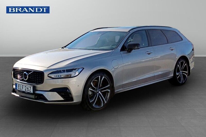 Ljusgrå (grå) Begagnad 2023 Volvo V90 Ultimate Kombi | 489 900 kr (Marknadspris) - Bild 1/4