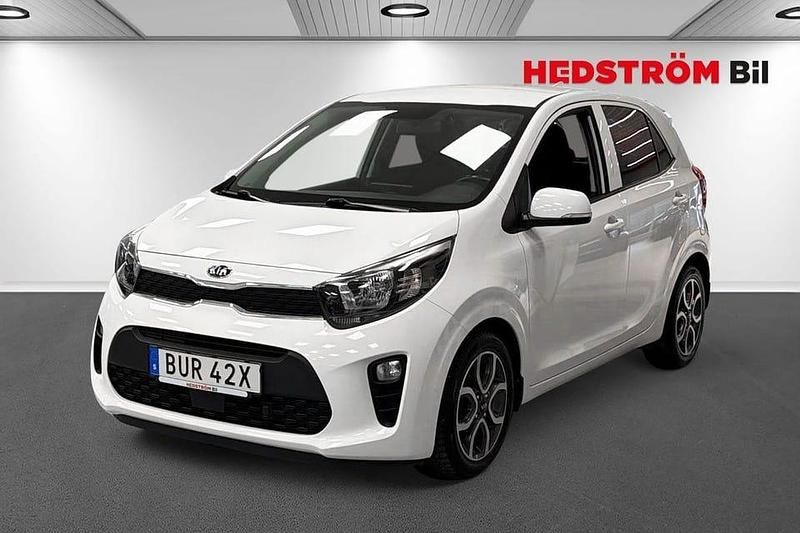 Vit Begagnad 2020 Kia Picanto Halvkombi | 133 000 kr (Marknadspris) - Bild 1/4