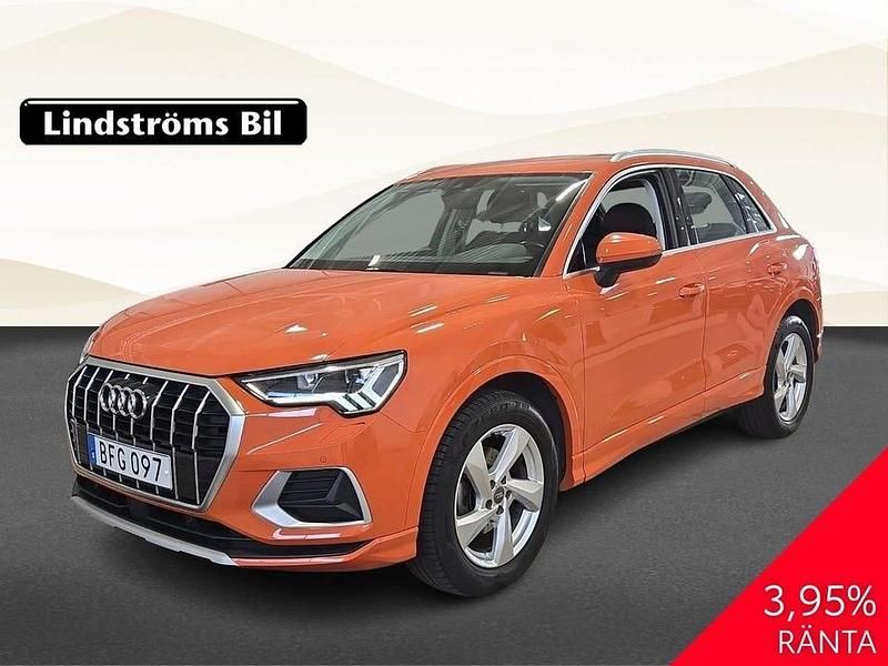 Orange Begagnad 2018 Audi Q3 Proline SUV | 229 900 kr (Marknadspris) - Bild 1/3