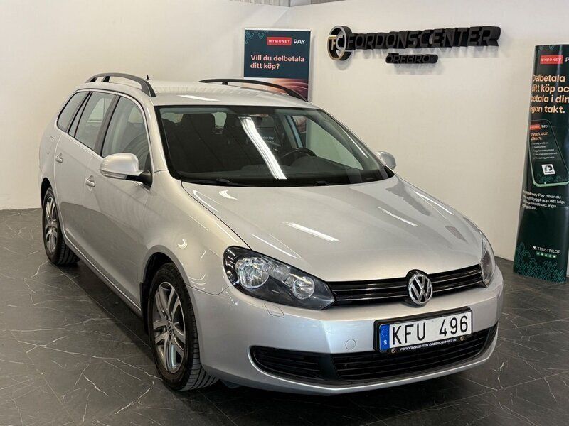 Silver Begagnad 2009 VW Golf VI Kombi | 59 900 kr (Lite dyr) - Bild 1/4