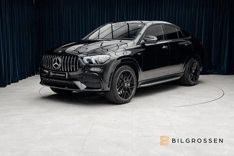Svart Begagnad 2023 Mercedes GLE53 AMG Premium Plus Sportkupé | 1 109 900 kr - Bild 1/4