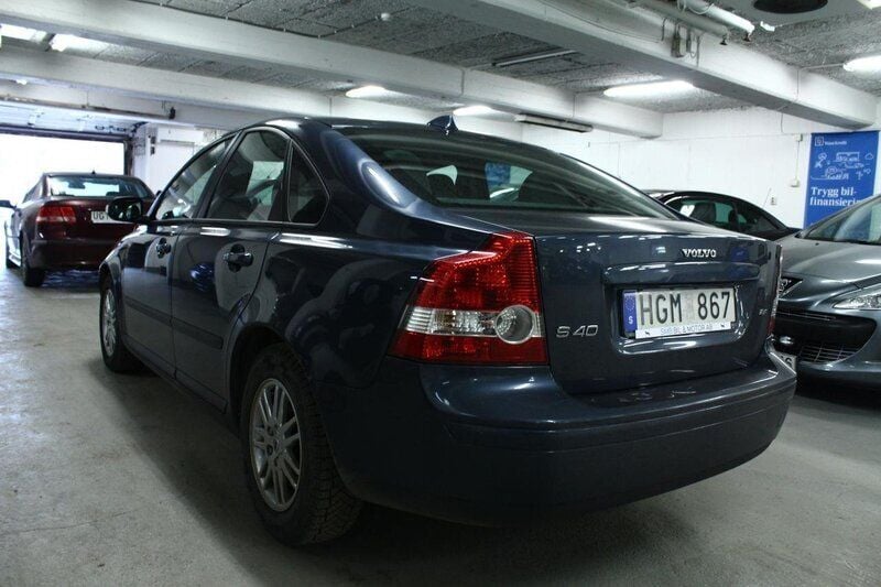 Begagnad Volvo S40 Kinetic 126 HK (92 kW) 2007 Blå Sedan