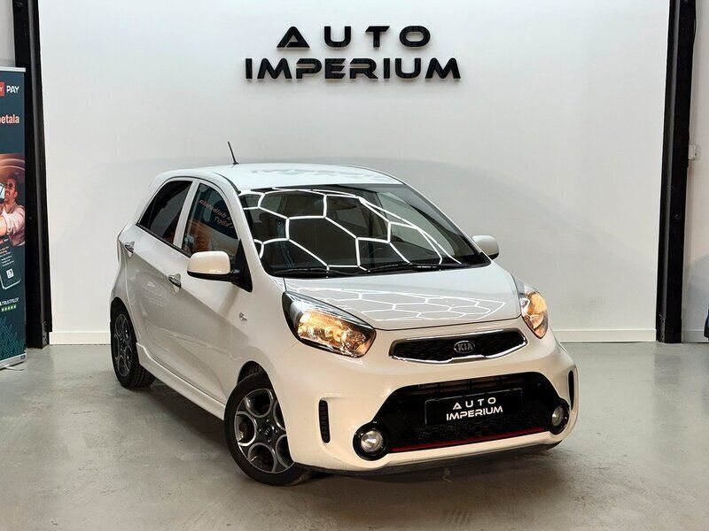 Vit Begagnad 2015 Kia Picanto Halvkombi | 69 900 kr (Marknadspris) - Bild 1/4