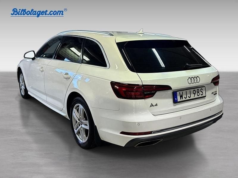 Begagnad Audi A4 S-Line 192 HK (141 kW) 2019 Vit Kombi