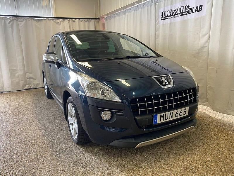 Blå Begagnad 2012 Peugeot 3008 SUV | 119 000 kr - Bild 1/4