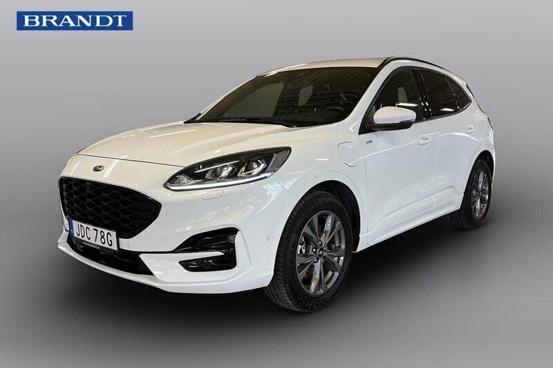 Vit Begagnad 2021 Ford Kuga ST-Line SUV | 249 900 kr (Lite dyr) - Bild 1/4