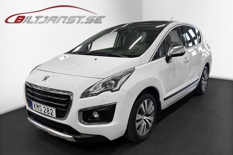 Vit Begagnad 2014 Peugeot 3008 Kombi | 99 900 kr (Marknadspris) - Bild 1/4