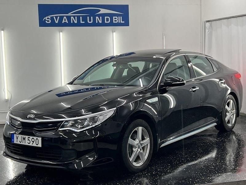 Svart Begagnad 2017 Kia Optima Comfort | 159 800 kr (Bra pris) - Bild 1/4