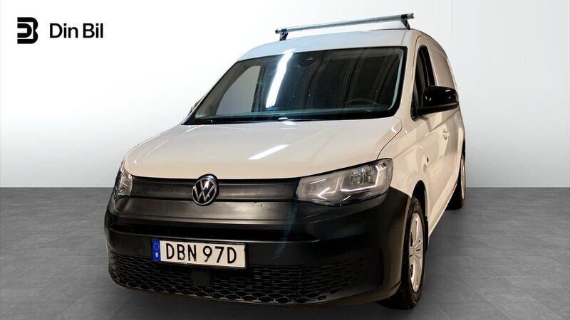 Vit Begagnad 2022 VW Caddy Maxi Minibuss | 279 500 kr (Marknadspris) - Bild 1/4