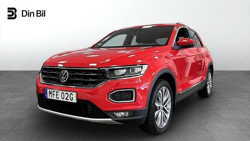 Röd Begagnad 2019 VW T-Roc GT SUV | 284 900 kr (Marknadspris) - Bild 1/4