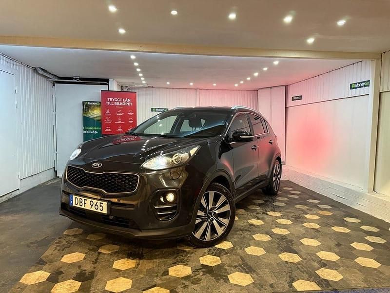 Begagnad Kia Sportage Advance 141 HK (103 kW) 2016 Svart SUV