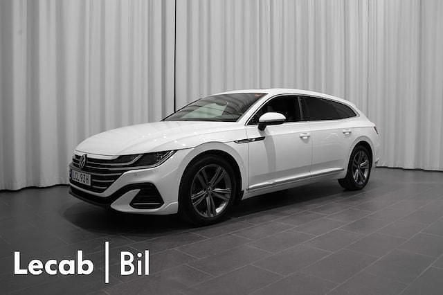 Vit Begagnad 2022 VW Arteon R Kombi | 349 500 kr (Marknadspris) - Bild 1/4