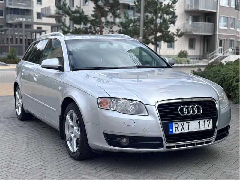 Silver Begagnad 2007 Audi A4 Comfort Kombi | 47 000 kr (Marknadspris) - Bild 1/4