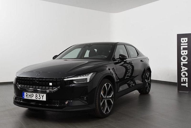 Svart Begagnad 2023 Polestar 2 Performance Halvkombi | 479 500 kr (Marknadspris) - Bild 1/4