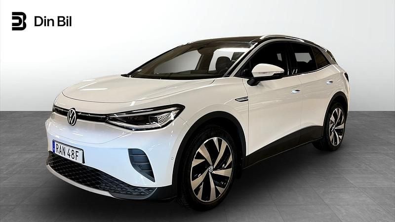 Vit Begagnad 2023 VW ID.4 Pro SUV | 449 800 kr (Marknadspris) - Bild 1/4