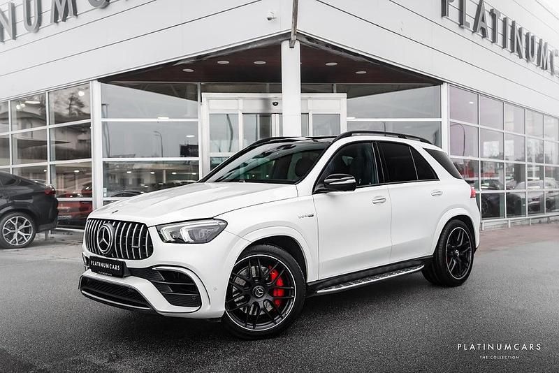 Vit Begagnad 2023 Mercedes GLE63 AMG AMG SUV | 1 049 000 kr - Bild 1/4