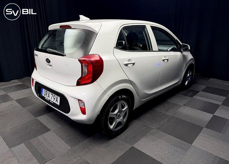Begagnad Kia Picanto 84 HK (61 kW) 2018 Vit Halvkombi