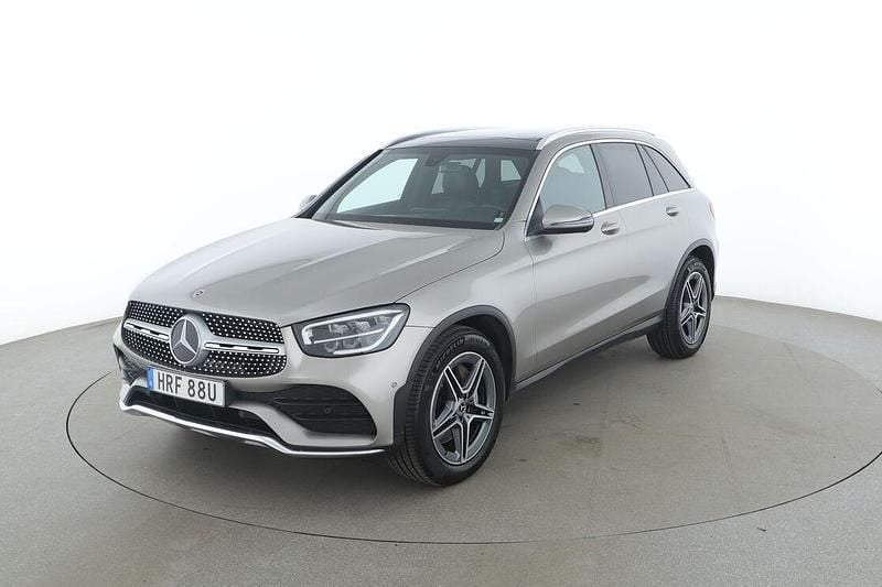 Silver Begagnad 2020 Mercedes GLC220 AMG line SUV | 420 000 kr (Marknadspris) - Bild 1/3