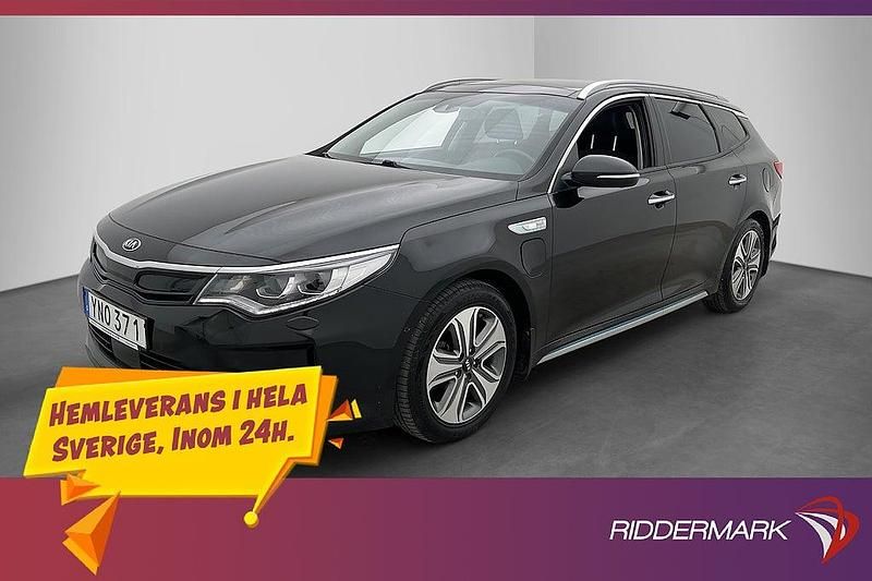 Svart Begagnad 2018 Kia Optima Advance Kombi | 169 800 kr (Marknadspris) - Bild 1/3
