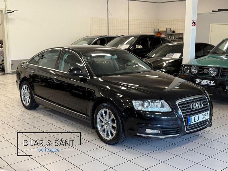 Svart Begagnad 2010 Audi A6 Proline Sedan | 74 900 kr (Lite dyr) - Bild 1/4