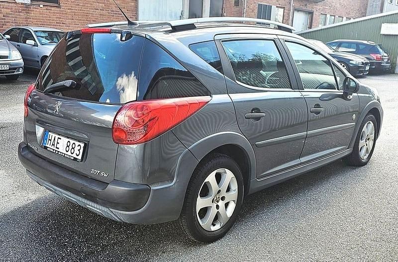 Begagnad Peugeot 207 Outdoor 120 HK (88 kW) 2008 Mörkgrå (grå) Kombi