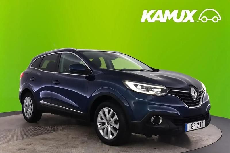 Blå Begagnad 2016 Renault Kadjar LIMITED SUV | 132 800 kr (Bra pris) - Bild 1/4