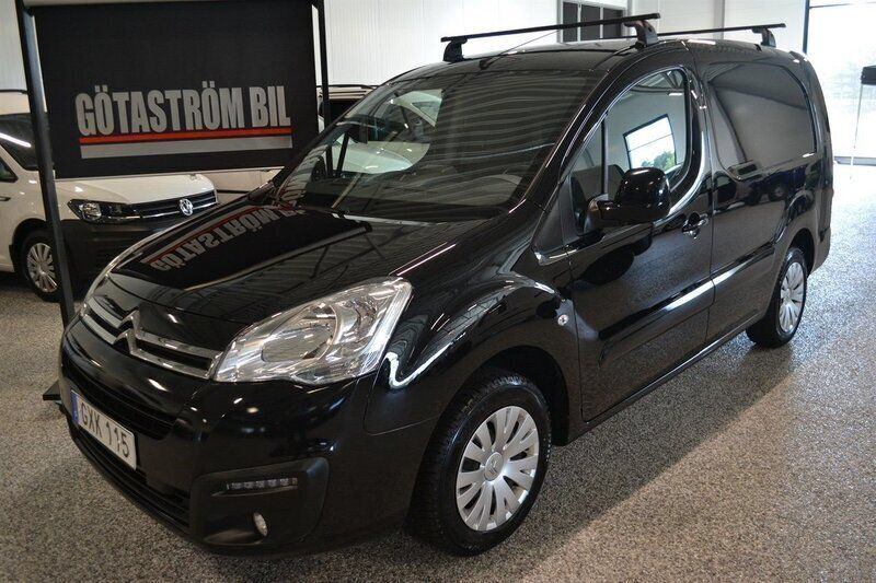 Svart Begagnad 2015 Citroën Berlingo Minibuss | 83 000 kr (Marknadspris) - Bild 1/4
