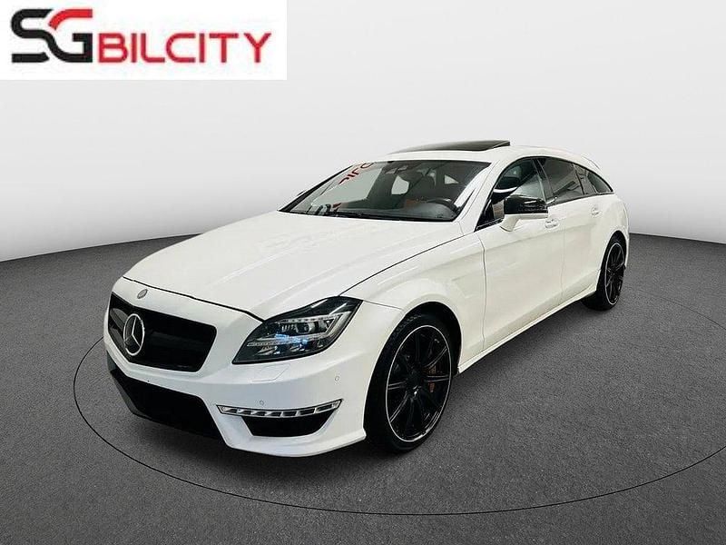 Vit Begagnad 2012 Mercedes CLS63 AMG Shooting Brake AMG Kombi | 379 900 kr - Bild 1/4