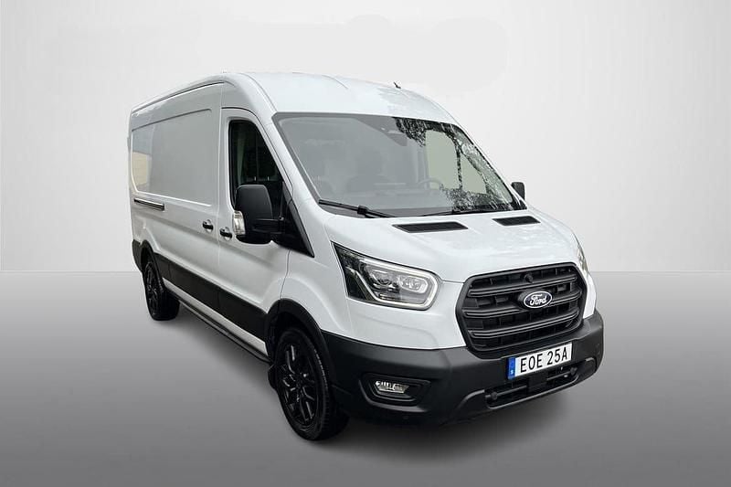 Vit Begagnad 2024 Ford Transit Trend Van | 449 500 kr (Lite dyr) - Bild 1/4