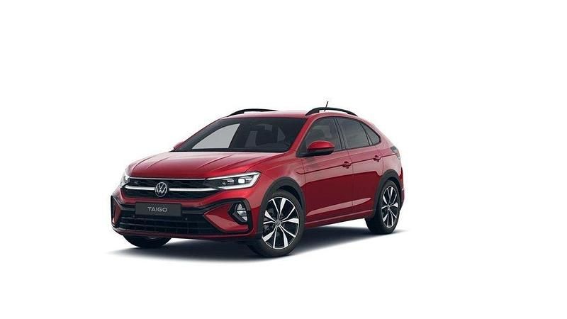 Mörkröd (kings red metallic) Ny 2025 VW Taigo R-line SUV | 317 300 kr (Marknadspris) - Bild 1/2