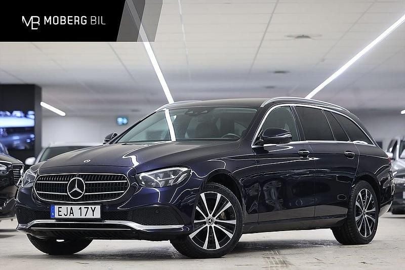 Begagnad Mercedes E300 Avantgarde 306 HK (225 kW) 2023 Mörkblå Kombi