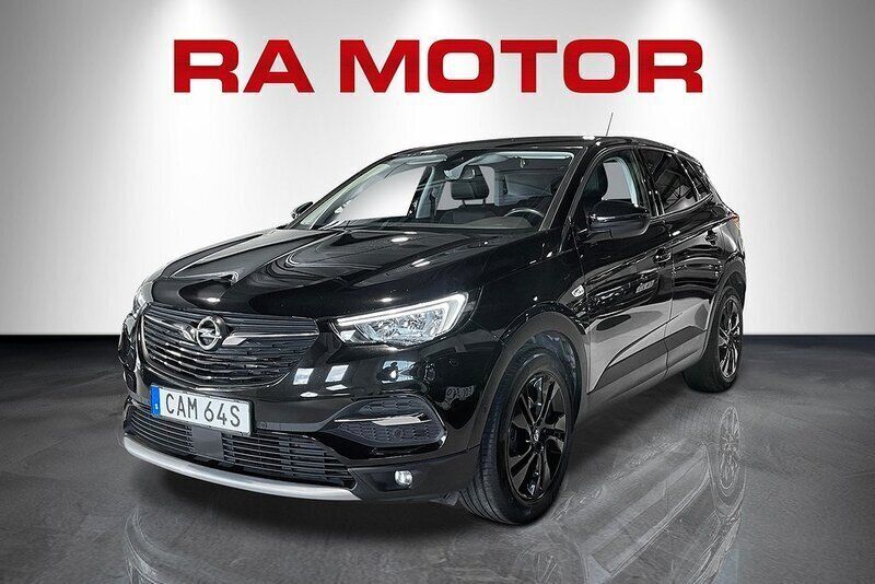 Svart Begagnad 2021 Opel Grandland X Design Edition SUV | 179 800 kr (Bra pris) - Bild 1/4