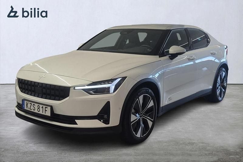 Vit Begagnad 2023 Polestar 2 Long Range Single Motor Halvkombi | 339 000 kr (Bra pris) - Bild 1/3