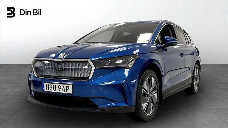 Blå Begagnad 2024 Skoda Enyaq iV SUV | 499 900 kr (Superpris) - Bild 1/4
