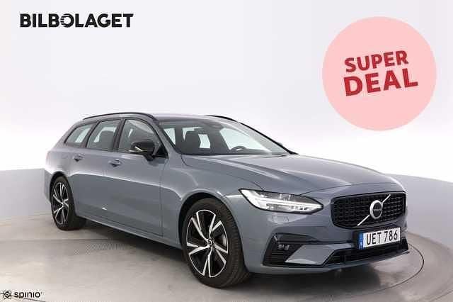 Grå Begagnad 2022 Volvo V90 Plus Kombi | 429 500 kr (Bra pris) - Bild 1/4