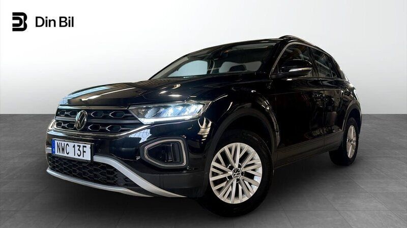 Svart Begagnad 2022 VW T-Roc SUV | 229 900 kr (Marknadspris) - Bild 1/4