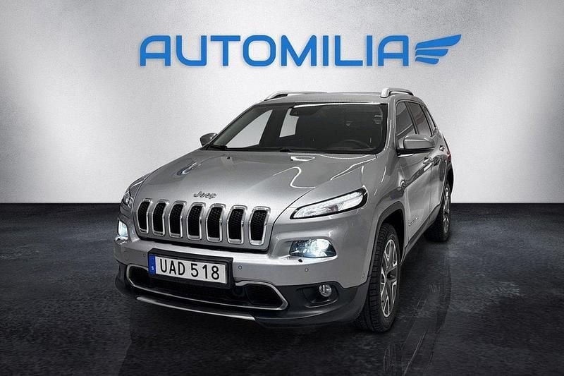 Silver Begagnad 2015 Jeep Cherokee SUV | 164 900 kr (Marknadspris) - Bild 1/4