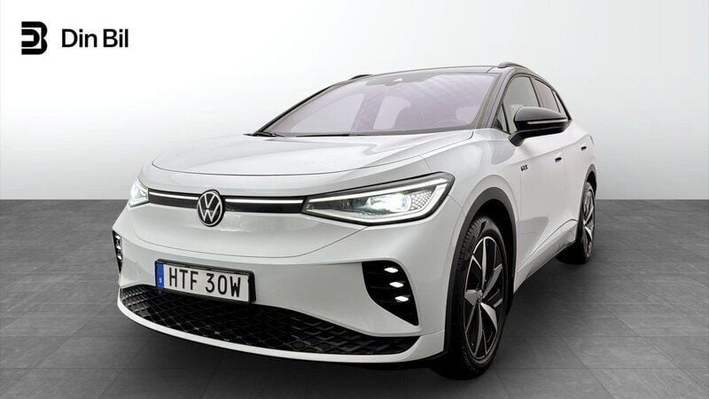 Vit Begagnad 2023 VW ID.4 GTX SUV | 454 900 kr (Dyr) - Bild 1/4