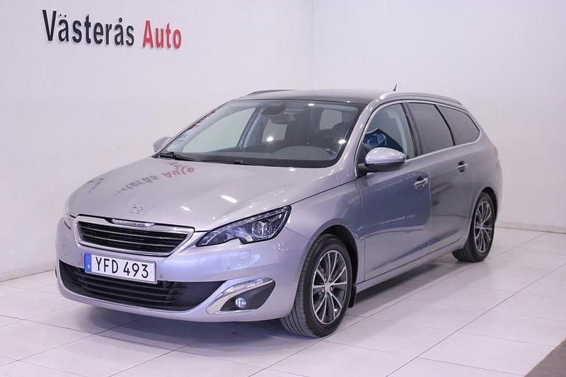 Begagnad Peugeot 308 SW Allure 131 HK (96 kW) 2016 Grå Kombi