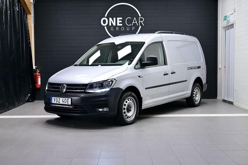 Silver Begagnad 2020 VW Caddy Maxi Minibuss | 218 900 kr (Marknadspris) - Bild 1/4
