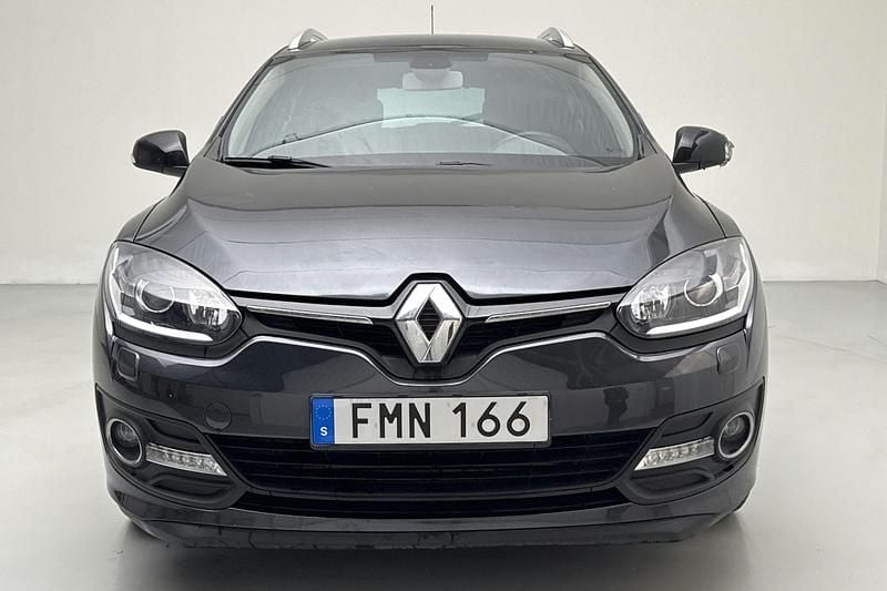 Begagnad Renault Mégane III LIMITED 115 HK (84 kW) 2015 Mörkgrå Kombi