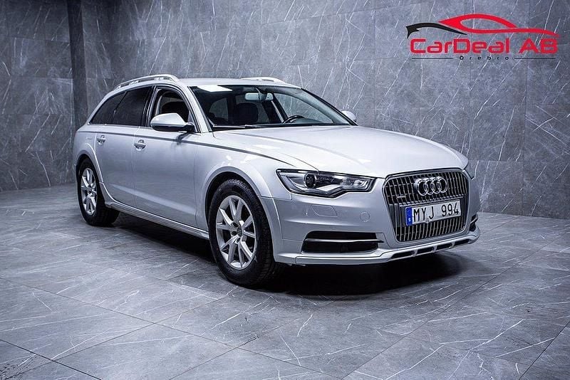 Silver Begagnad 2012 Audi A6 Allroad Comfort Kombi | 128 800 kr (Bra pris) - Bild 1/4