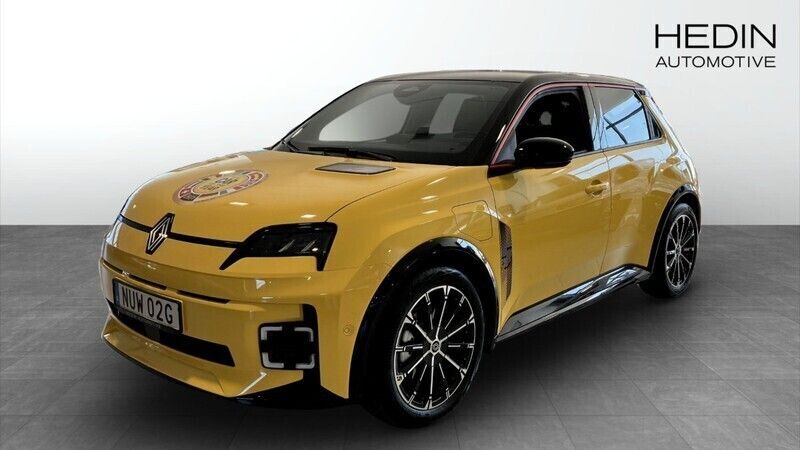 Grå Ny 2025 Renault R5 Iconic Halvkombi | 441 600 kr (Lite dyr) - Bild 1/4