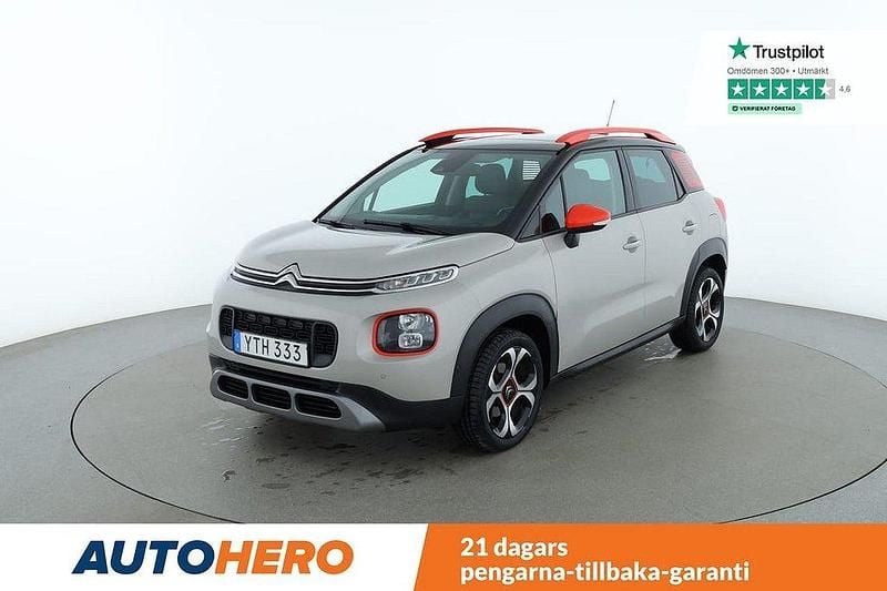 Brun Begagnad 2017 Citroën C3 Aircross PureTech SUV | 136 000 kr (Marknadspris) - Bild 1/4