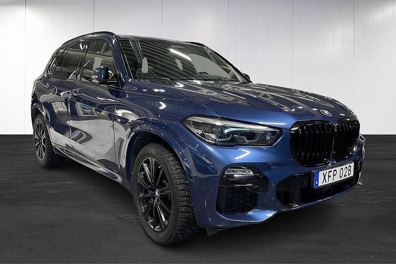 Begagnad BMW X5 iPerformance 2021 Blå SUV