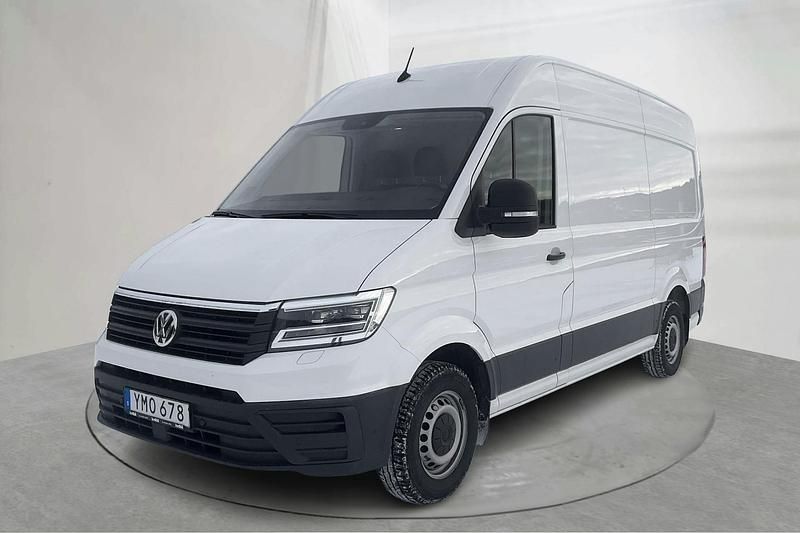 Vit Begagnad 2018 VW Crafter Van | 213 000 kr (Superpris) - Bild 1/4